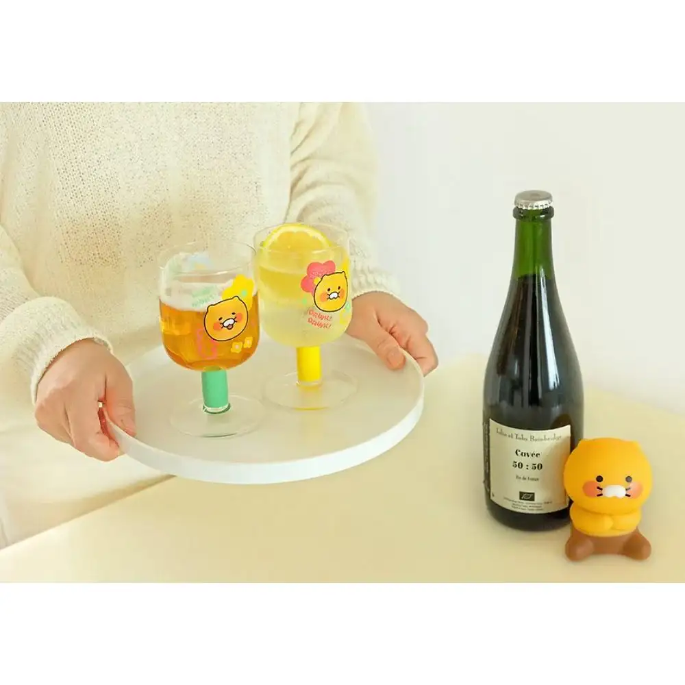 Kakao Friends - Choonsik Goblet Glass Set - Image 3