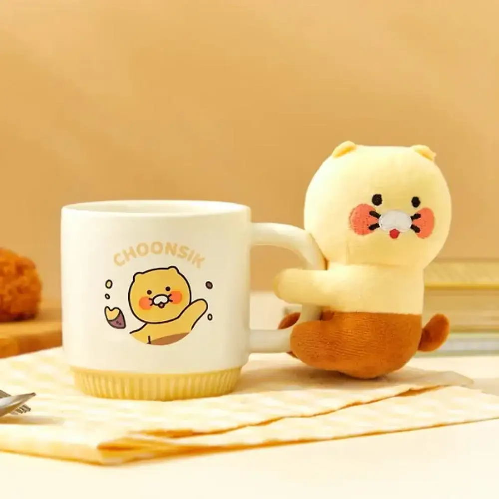 Kakao Friends - Choonsik Hug Mug & Doll Set