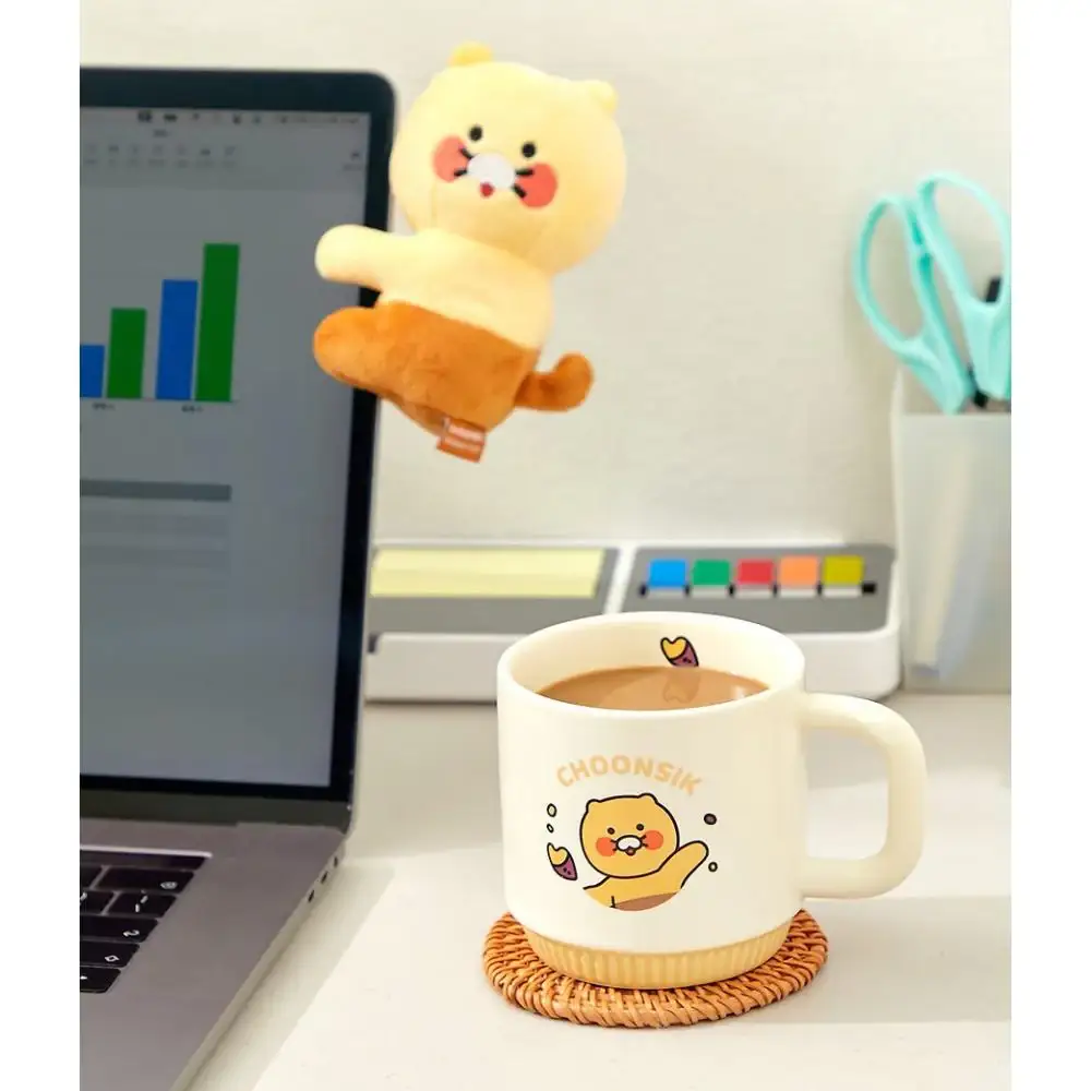 Kakao Friends - Choonsik Hug Mug & Doll Set - Image 2