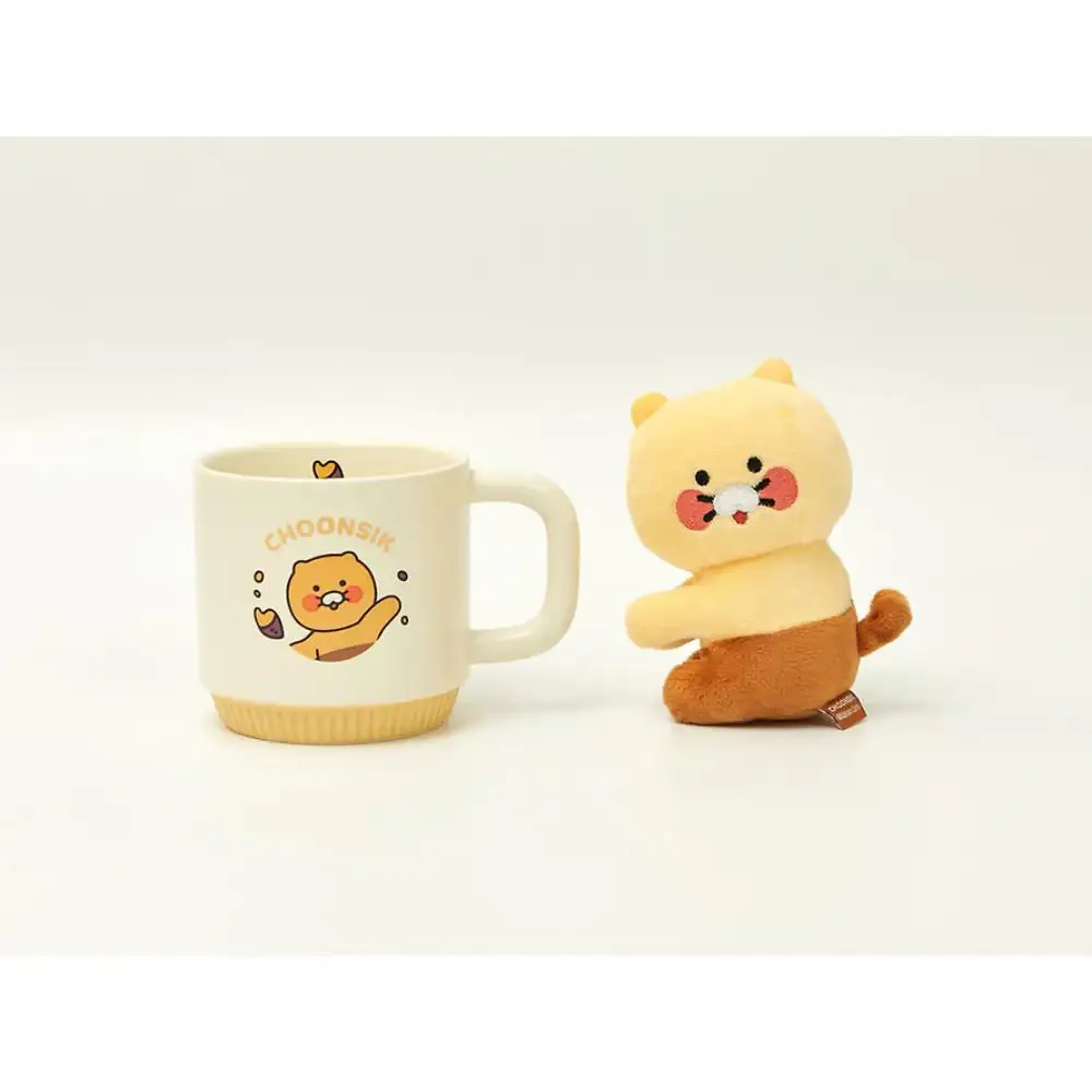 Kakao Friends - Choonsik Hug Mug & Doll Set - Image 4