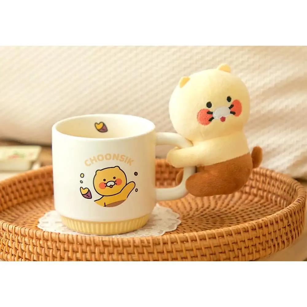 Kakao Friends - Choonsik Hug Mug & Doll Set - Image 5