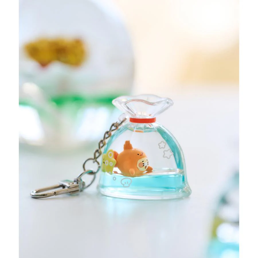 Kakao Friends - Choonsik Mini Aquarium Figure Keyring - Image 4