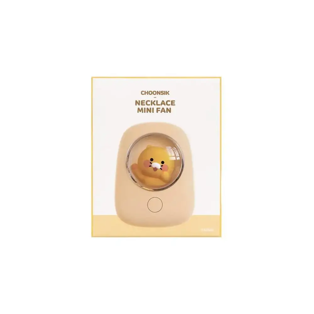 Kakao Friends - Choonsik Necklace Mini Fan - Image 16