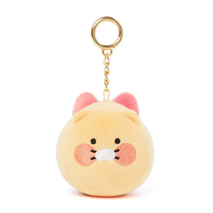 Kakao Friends - Choonsik Ribbon Bread Doll Keyring - Image 2