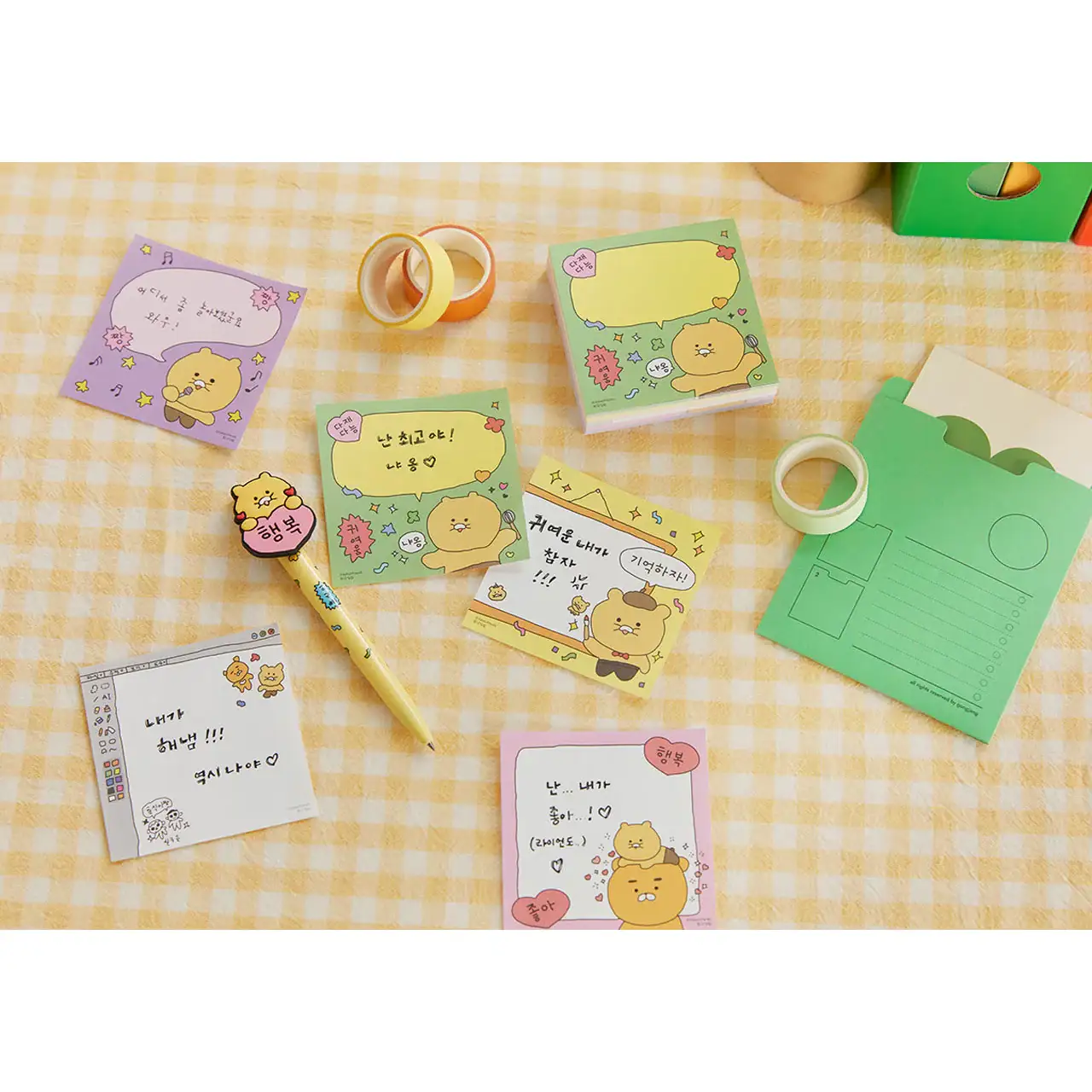 Kakao Friends - Choonsik Rice-cake Memo Papers - Image 5