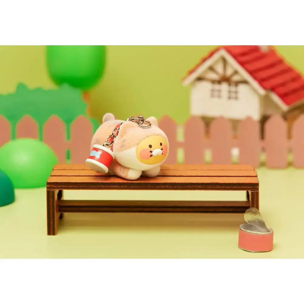 Kakao Friends - Choonsik Stretching Nyannyang Keyring - Image 3