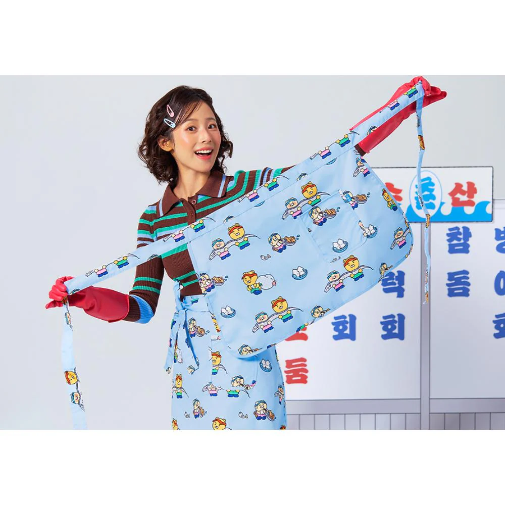 Kakao Friends - Chunsoo-san Half Apron (Ryan & Choonsik) - Image 7