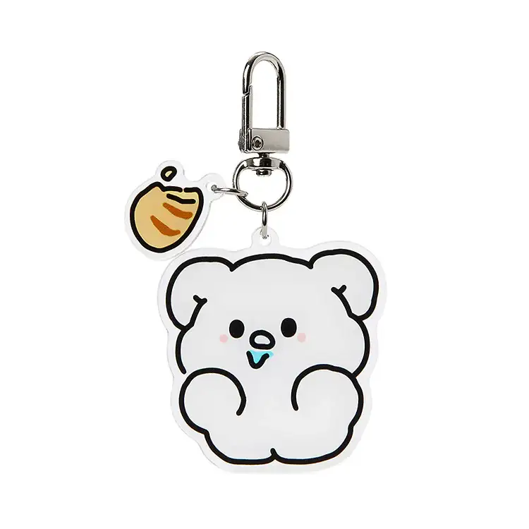 Kakao Friends - Cute Bear Bread Keyring - Image 2