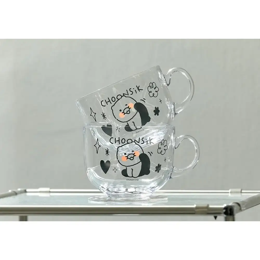 Kakao Friends - Doodle Doodle Choonsik Cereal Glass Bowl - Image 2