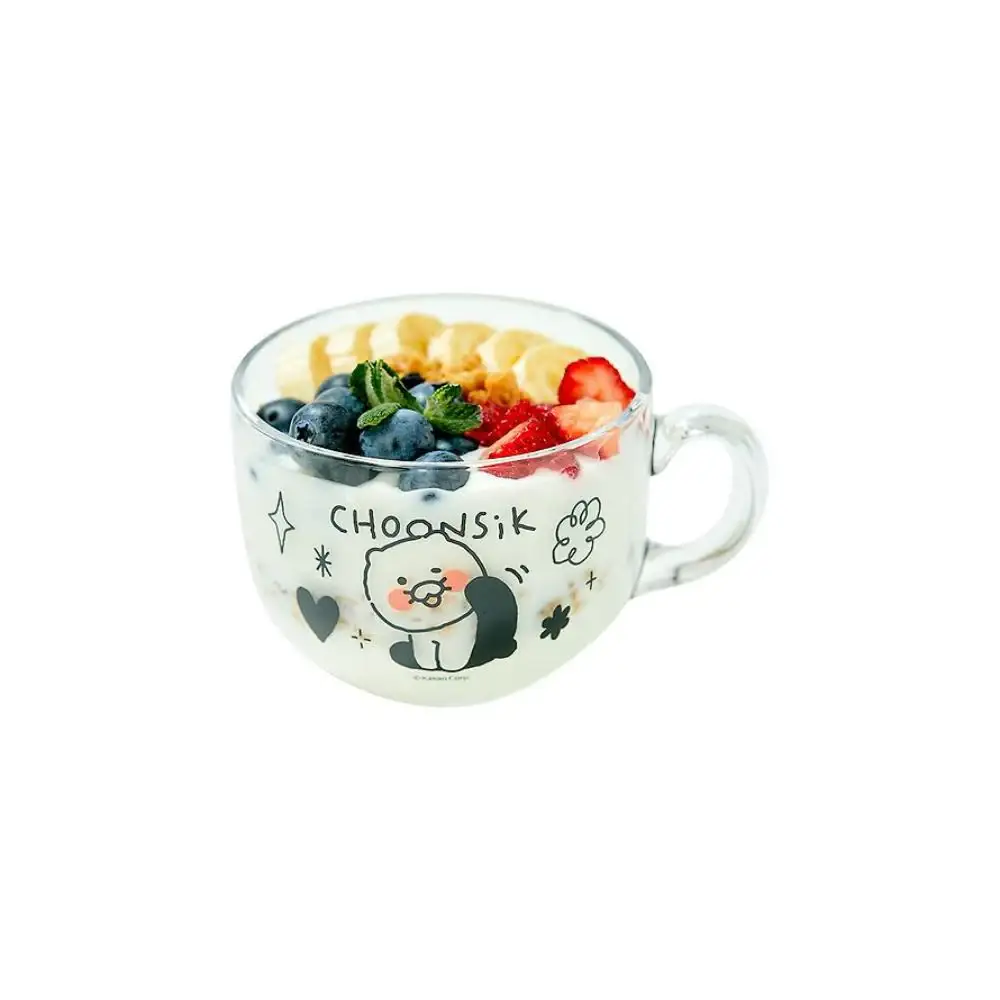Kakao Friends - Doodle Doodle Choonsik Cereal Glass Bowl - Image 7