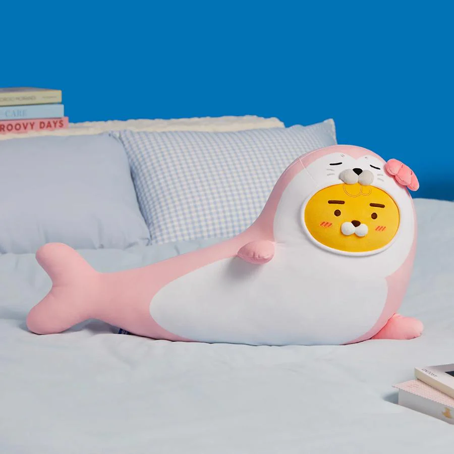 Kakao Friends - FRIENDZOO Seal Body Pillow (Little Ryan) - Image 2