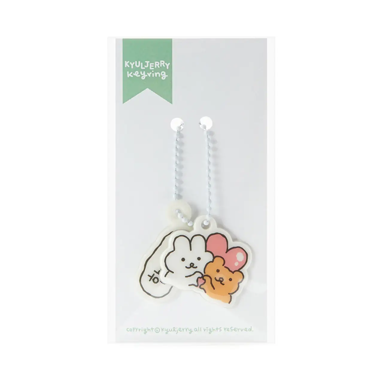 Kakao Friends - KYULJERRY Let's Be Together Soft Keychain - Image 3
