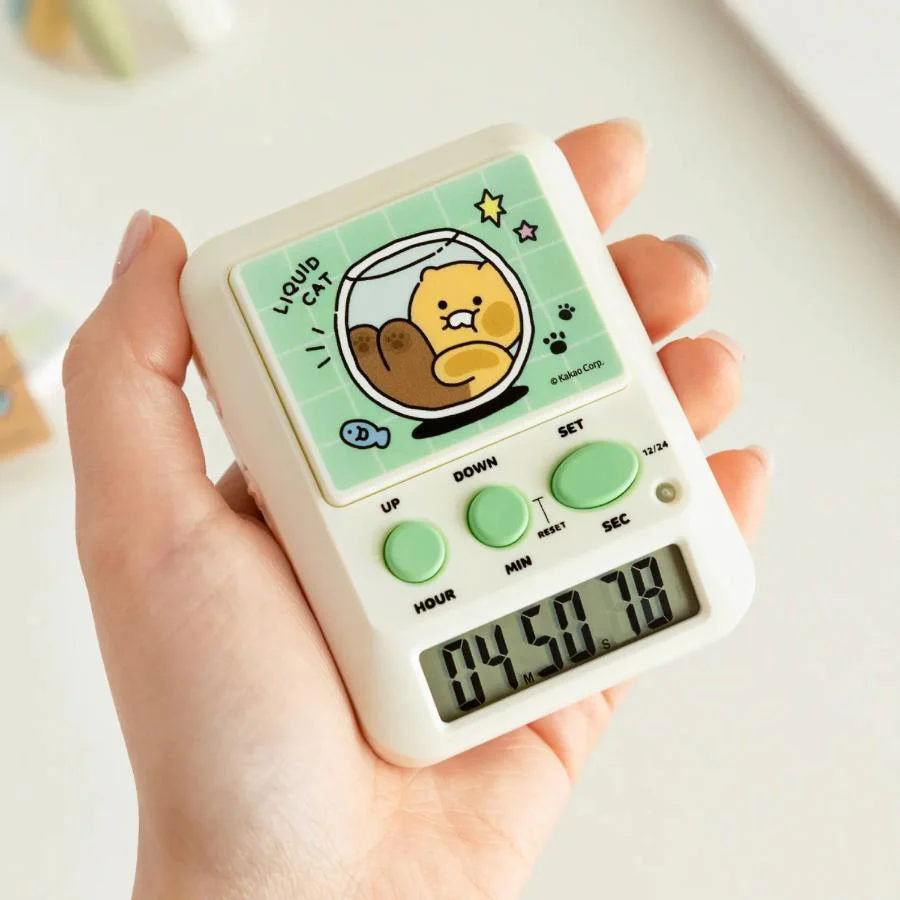 Kakao Friends - Liquid Cat Stopwatch (Choonsik)