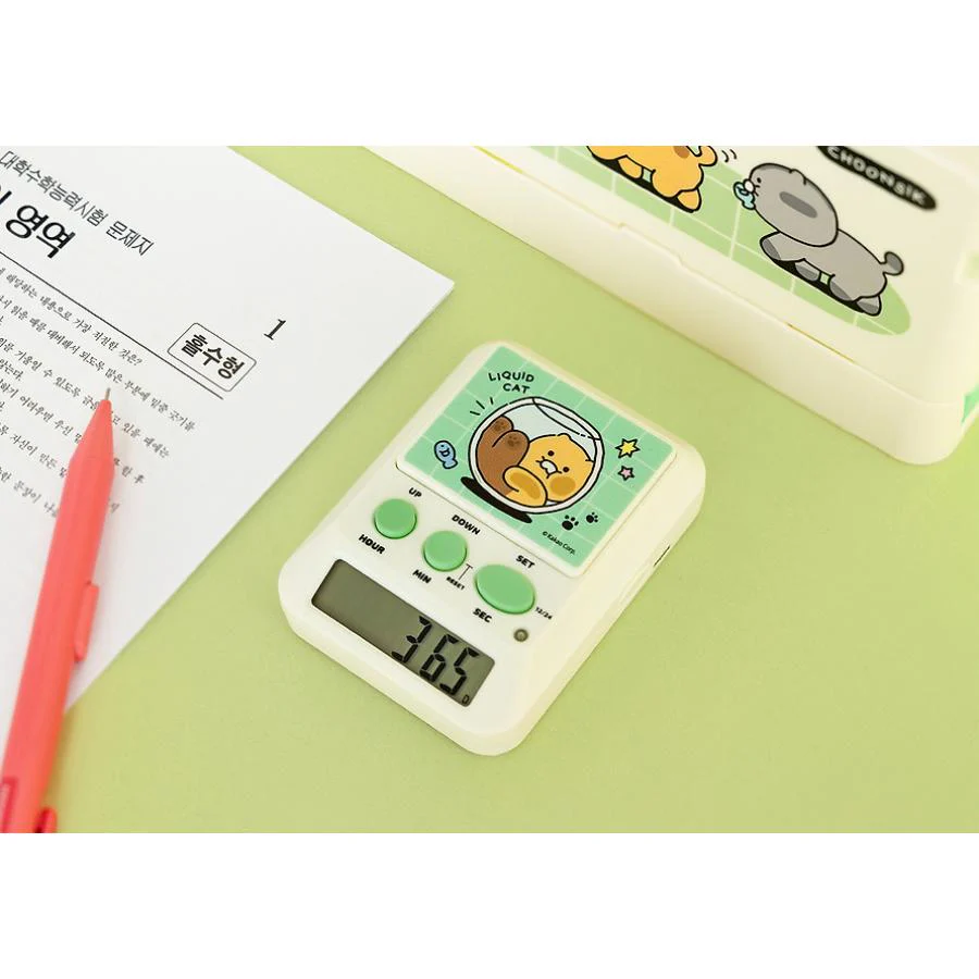 Kakao Friends - Liquid Cat Stopwatch (Choonsik) - Image 7