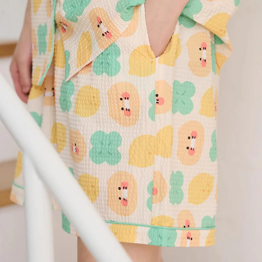 Kakao Friends - Lucky Day Women Cooling Pajamas (Choonsik) - Image 4