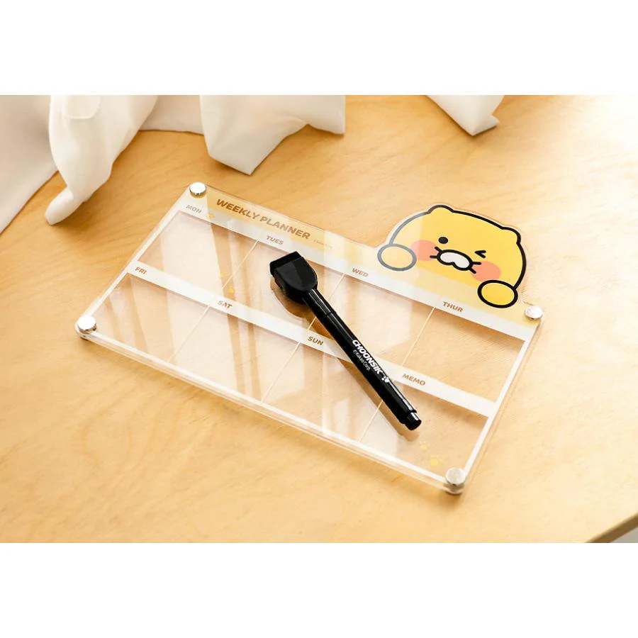 Kakao Friends - Magnet Memo Board Set (Weekly Planner) - Image 7