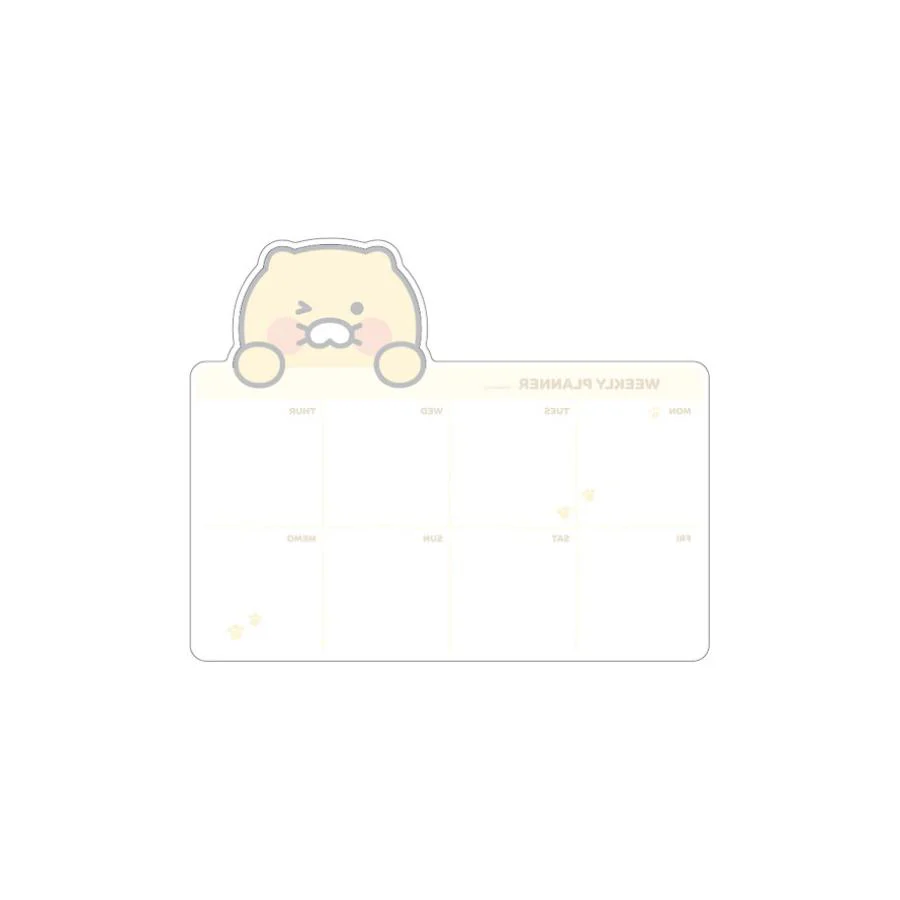 Kakao Friends - Magnet Memo Board Set (Weekly Planner) - Image 9