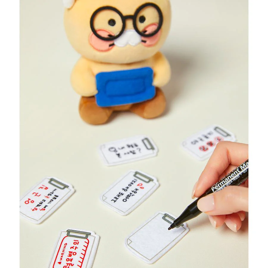 Kakao Friends - Office Worker Message Board Plush Doll (Choonsik) - Image 6