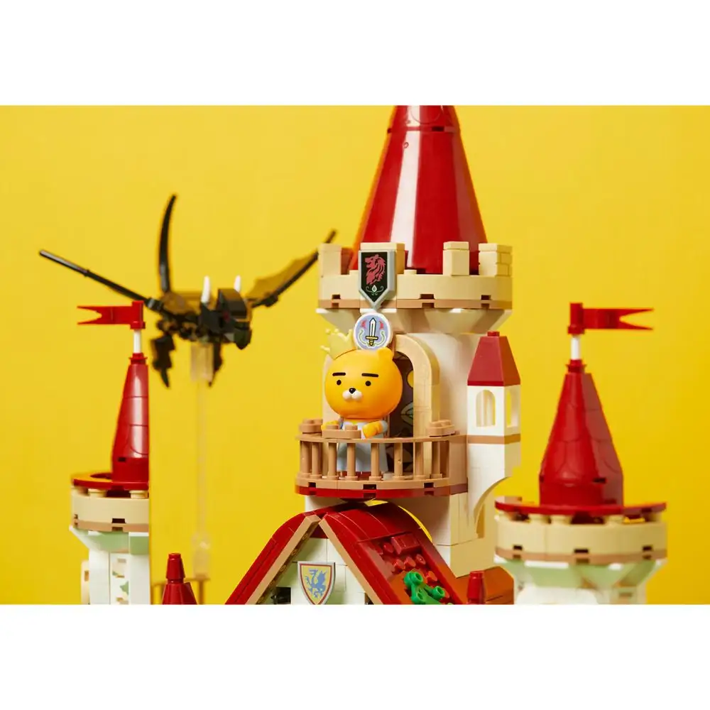 Kakao Friends - Ryan & Choonsik Dragon Castle Brick Figure - Image 10