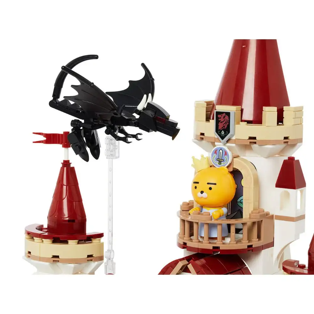 Kakao Friends - Ryan & Choonsik Dragon Castle Brick Figure - Image 6