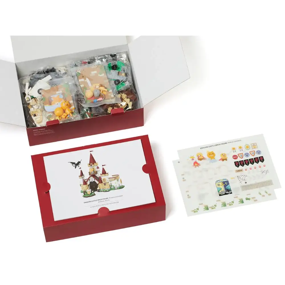 Kakao Friends - Ryan & Choonsik Dragon Castle Brick Figure - Image 7