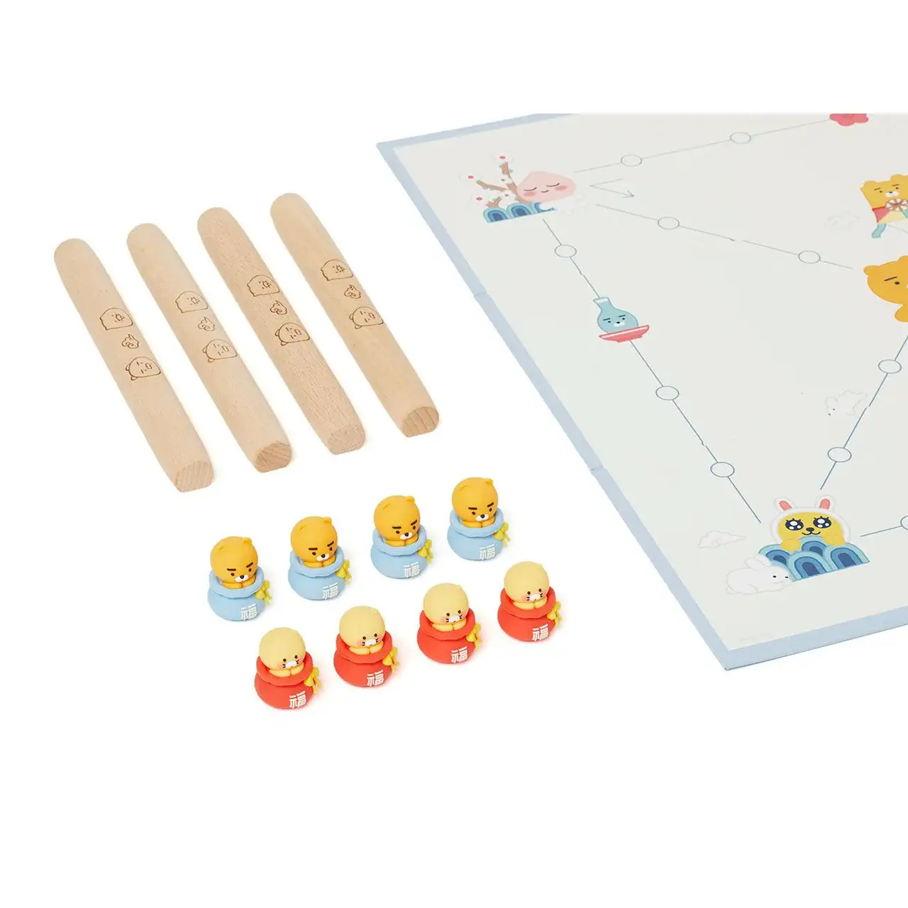 Kakao Friends - Ryan & Choonsik Yut Nori Game - Image 12