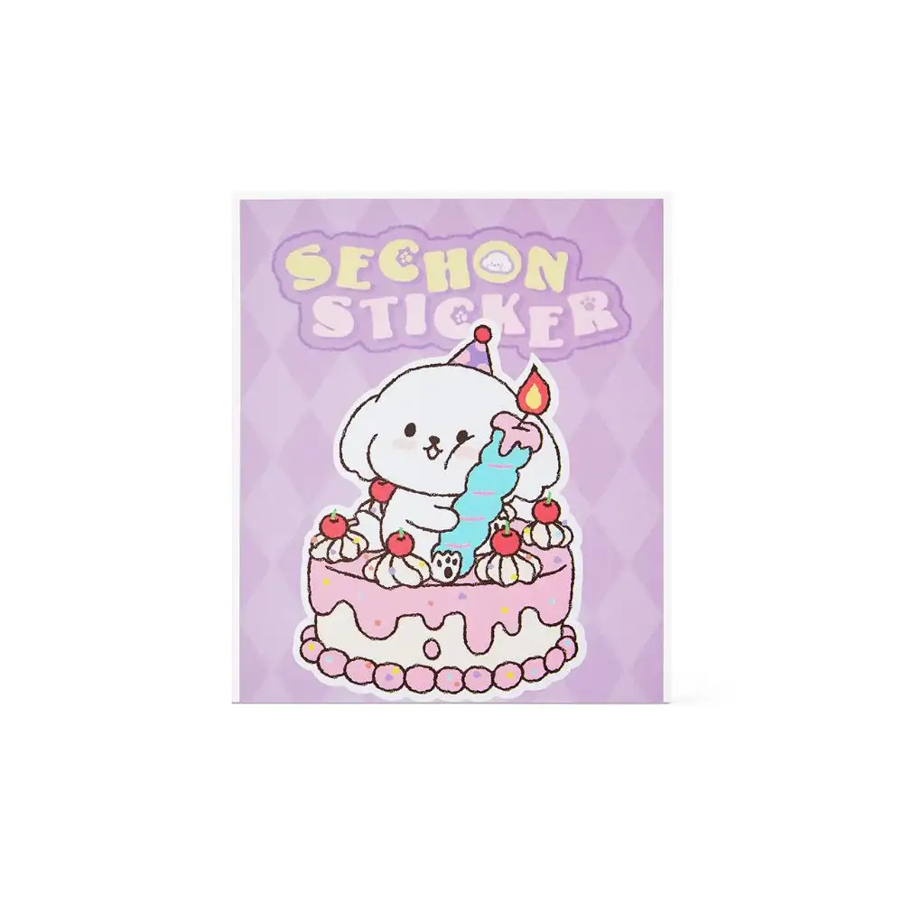 Kakao Friends - Sechon Engraving Sticker Set (2 pcs) - Image 4
