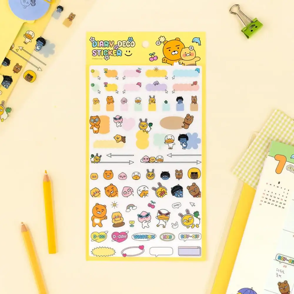Kakao Friends - Seichee's Diary Deco Sticker Set