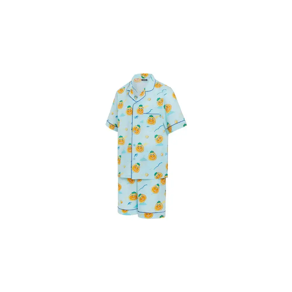Kakao Friends - Swimming Soda City Ryan Blue Pajamas Set - Image 2