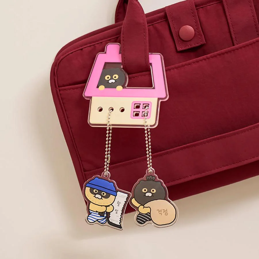 Kakao Friends - Thief Choon Carabiner Acrylic Keyring - Image 3