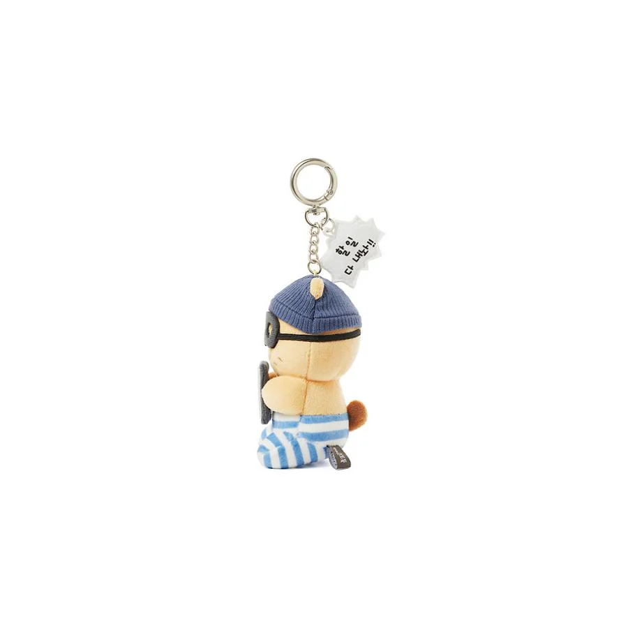 Kakao Friends - Thief Choon That Eliminates Overtime Doll Keyring - Image 6