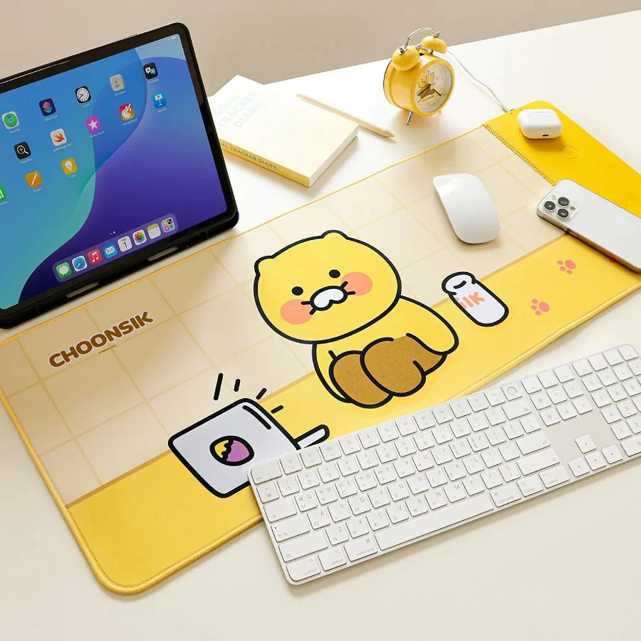 Kakao Friends - Wireless Charging Desk Pad (Choonsik) - Image 2