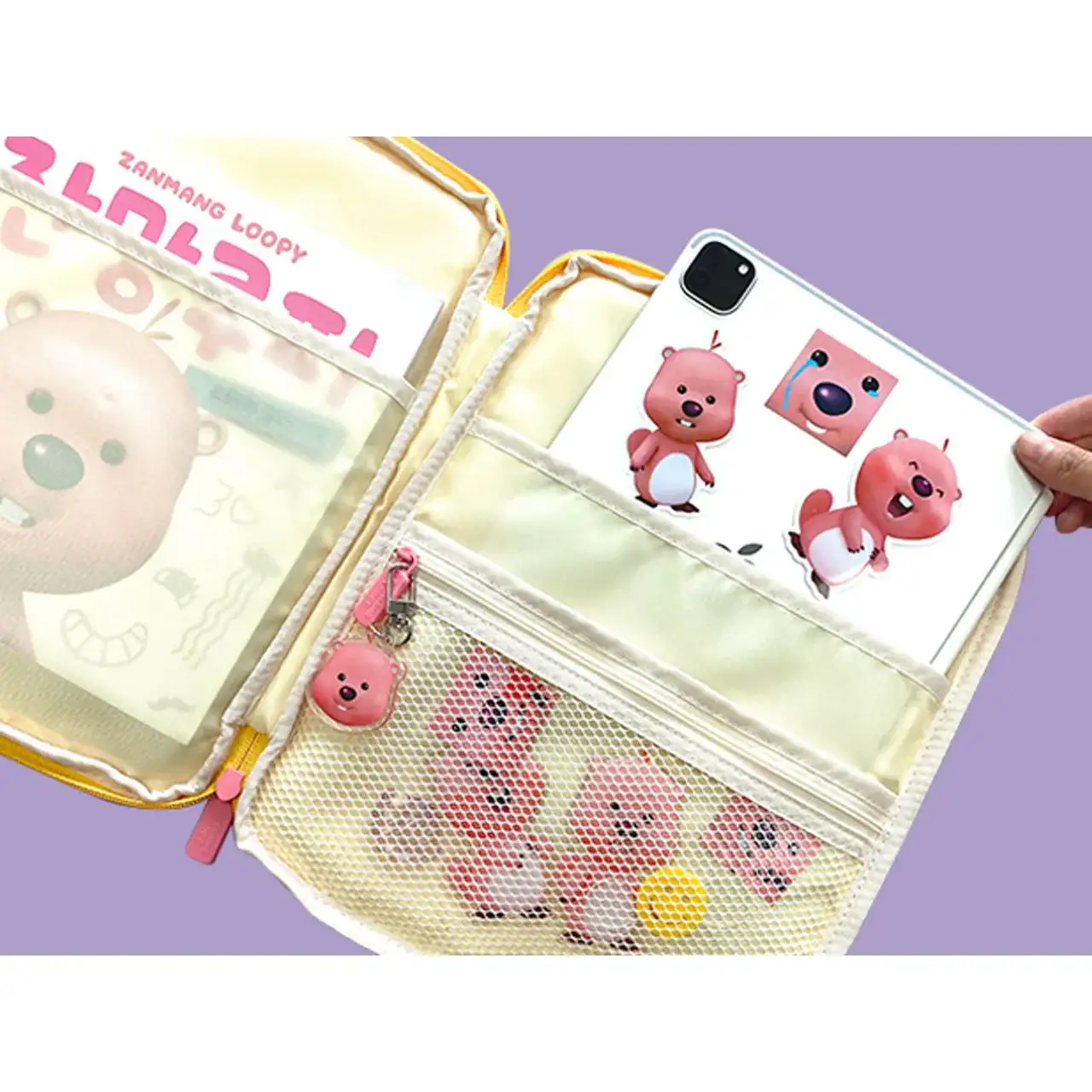 Kakao Friends x Zanmang Loopy - 11" Laptop Pouch - Image 7