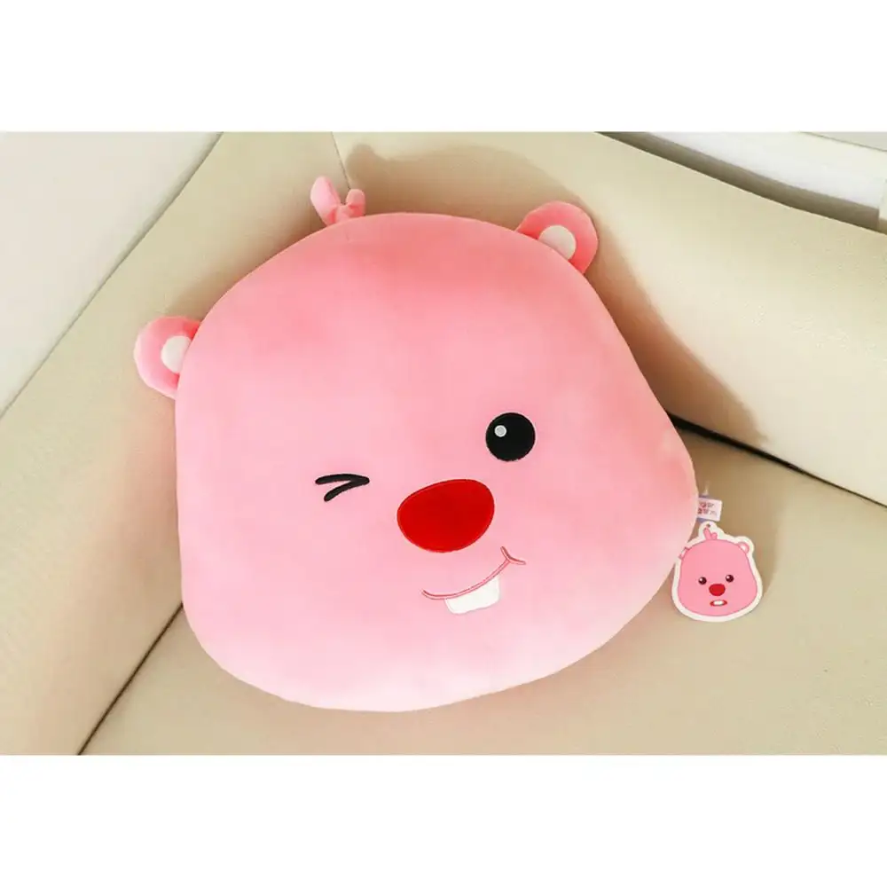 Kakao Friends x Zanmang Loopy - Winking Face Cushion