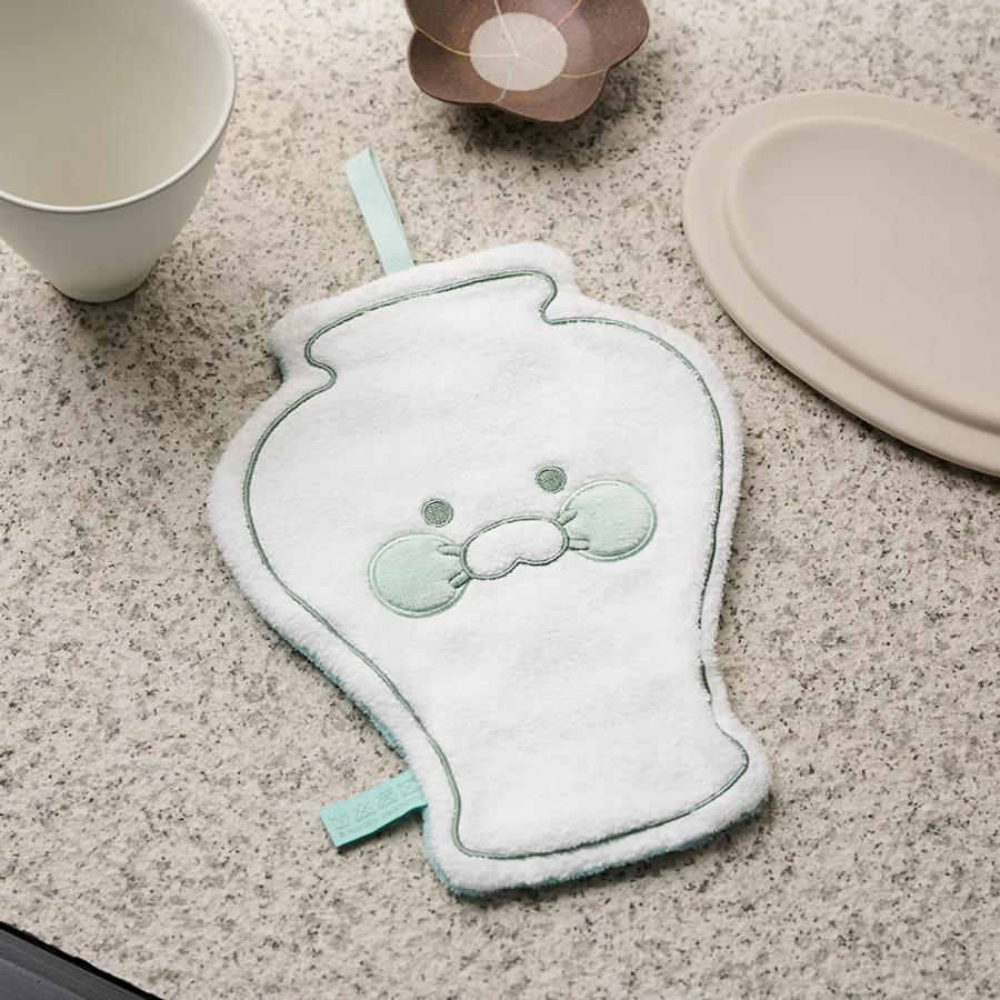 Kakao Friends - Yeonnal Yetchoon Celadon Hand Towel - Image 2
