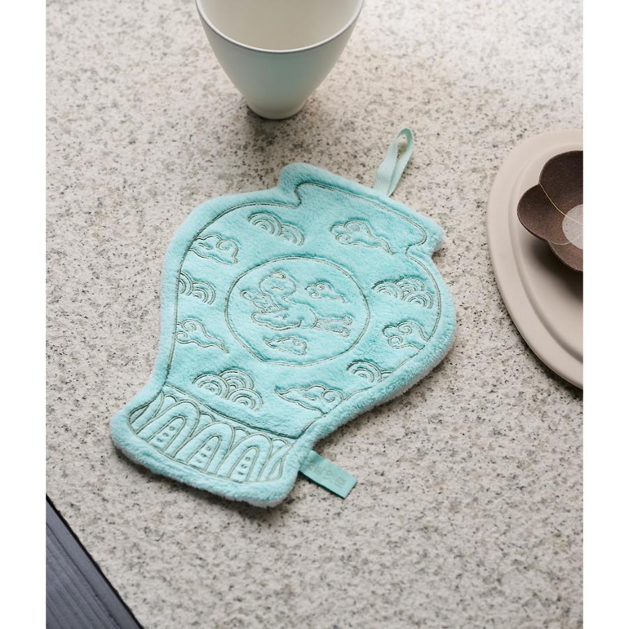 Kakao Friends - Yeonnal Yetchoon Celadon Hand Towel - Image 3