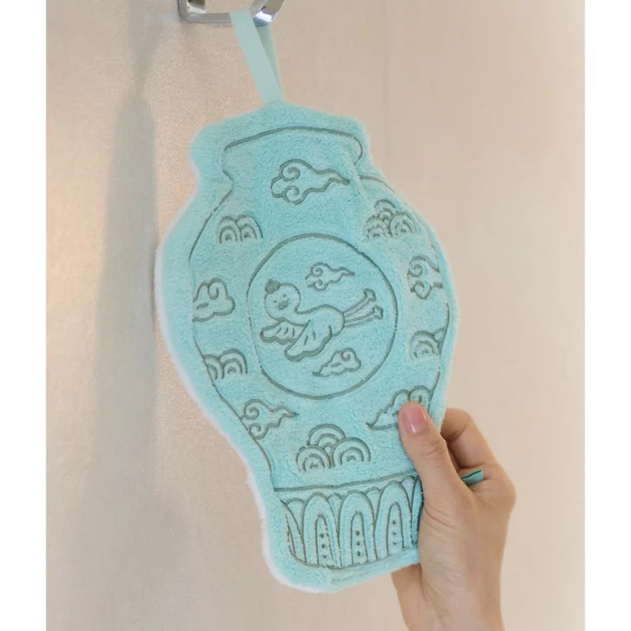 Kakao Friends - Yeonnal Yetchoon Celadon Hand Towel - Image 8