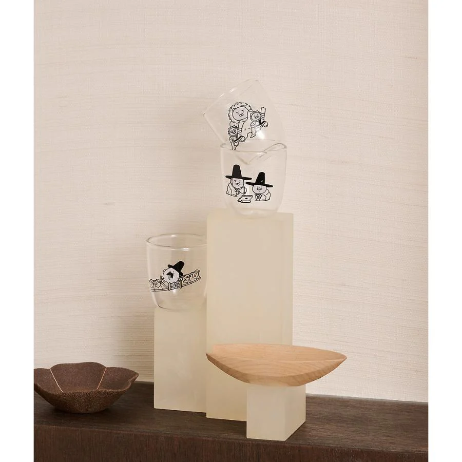 Kakao Friends - Yeonnal Yetchoon Ryan & Choonsik Color-Changing Cup 3-Piece Set - Image 8