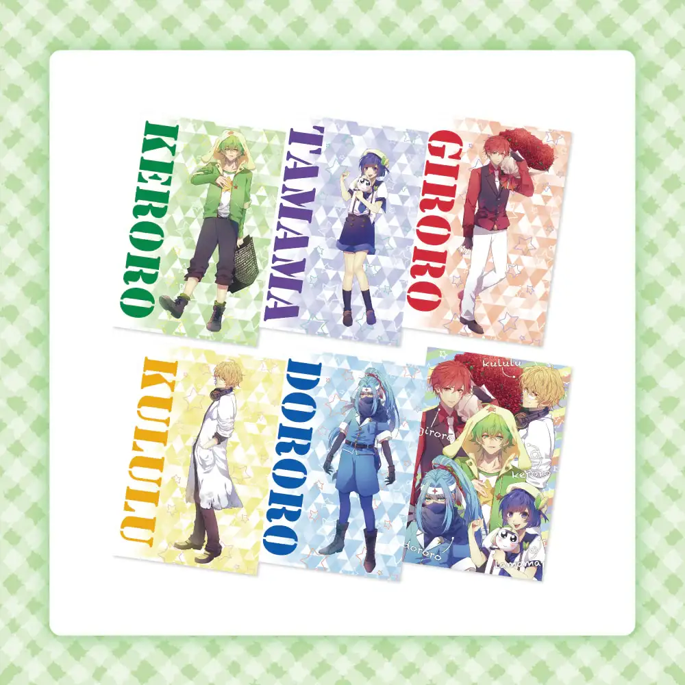 Keroro Gunsou - Personification Postcard Set