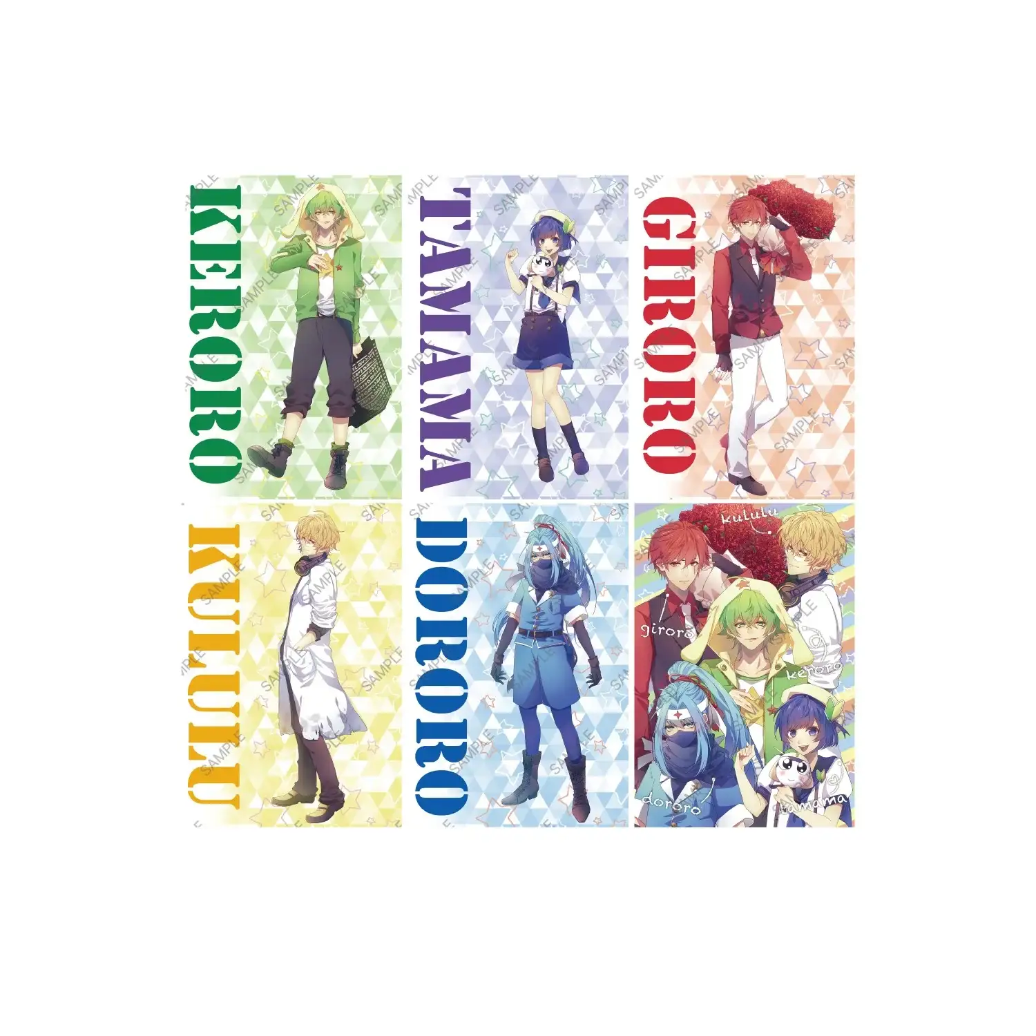 Keroro Gunsou - Personification Postcard Set - Image 2
