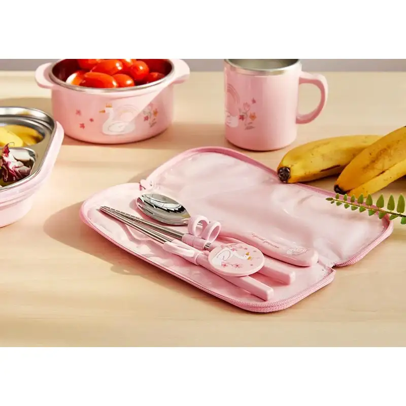 Korean Swan Lake - Cutlery Zipper Case Set - Image 4