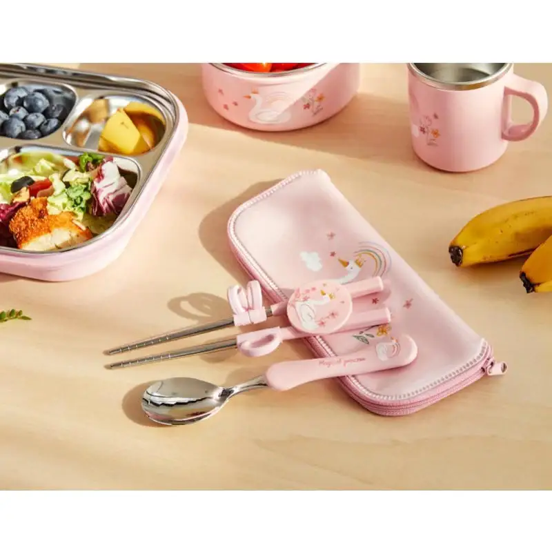 Korean Swan Lake - Cutlery Zipper Case Set - Image 5