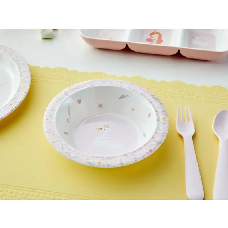 Korean Swan Lake - Melamine Cereal Bowl - Image 2