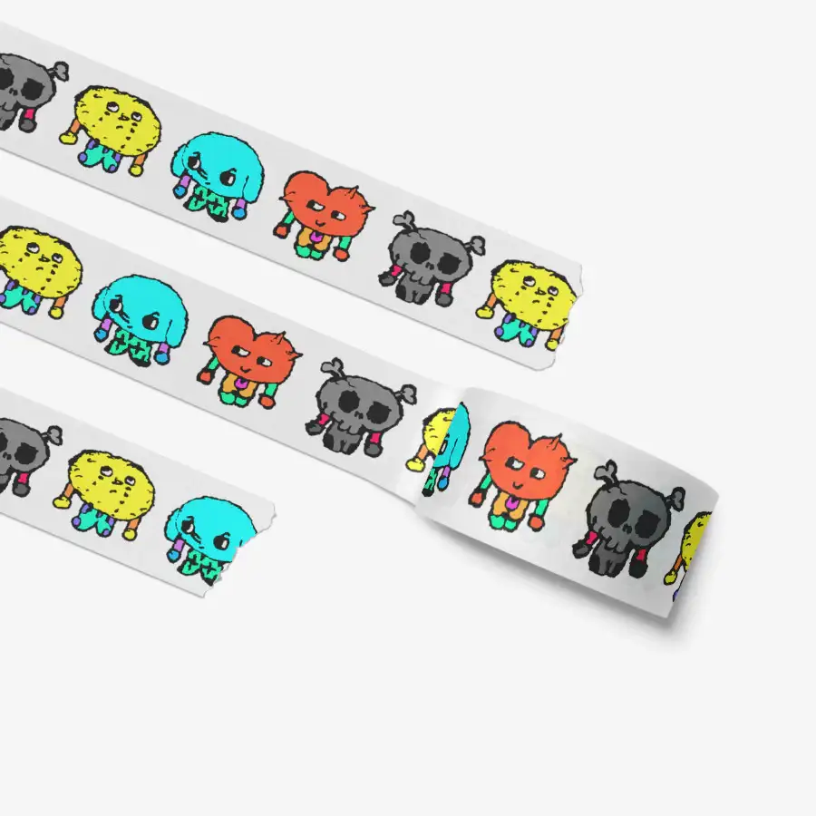 Lilaclot - Cutie Heads Masking Tape - Image 2