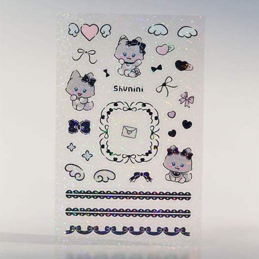 Line Friends - (G)I-DLE Minini Hologram Plate Sticker - Image 6