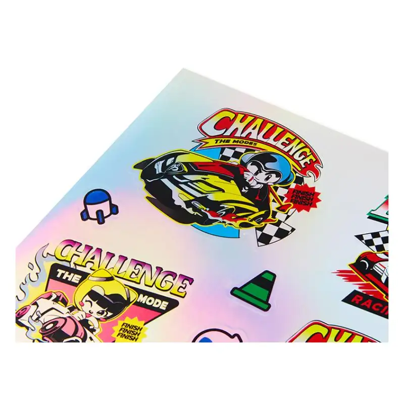 Line Friends x Kartrider - Deco Sticker - Image 3