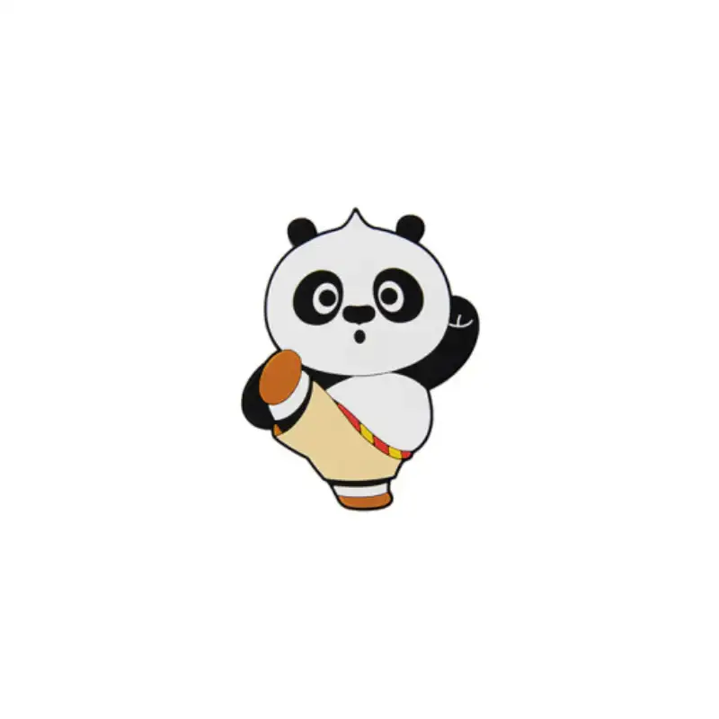 LINE FRIENDS x Kung Fu Panda - Silicone Magnet Set - Image 5