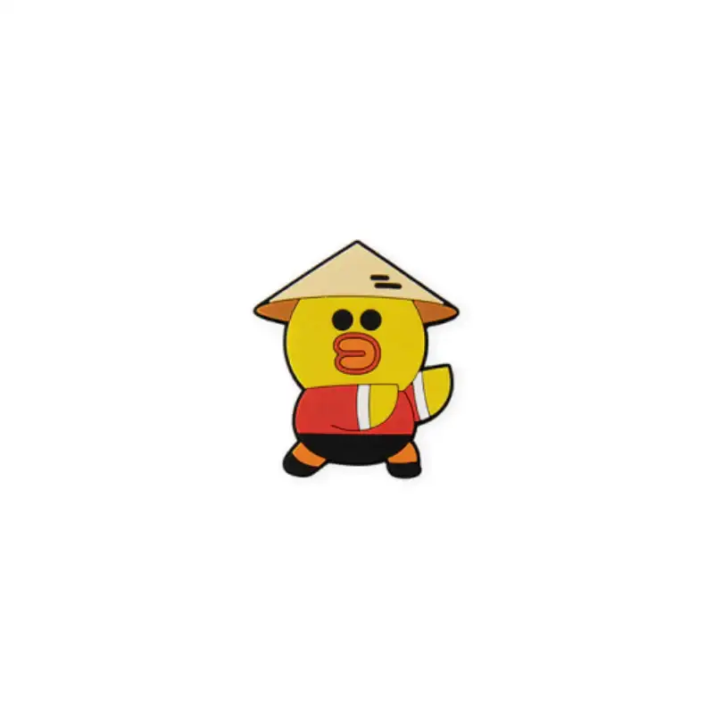 LINE FRIENDS x Kung Fu Panda - Silicone Magnet Set - Image 6
