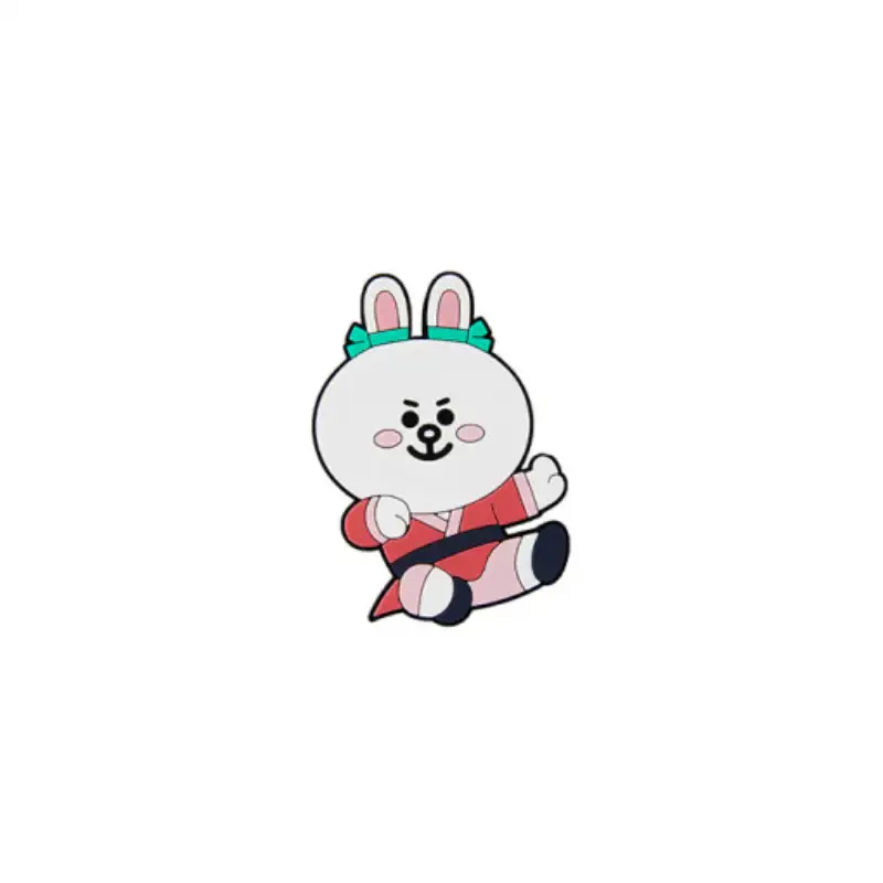 LINE FRIENDS x Kung Fu Panda - Silicone Magnet Set - Image 7