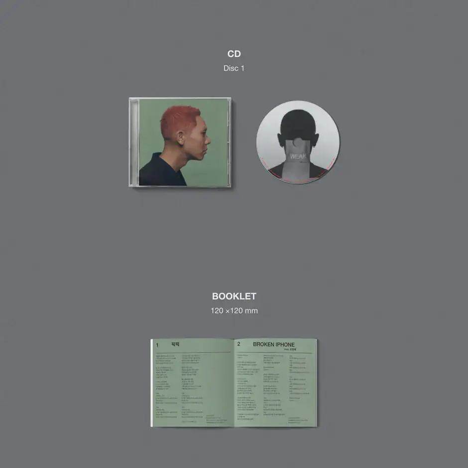 LOCO - Weak : 2nd Album (CD) - Image 4